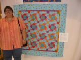 posing with the burch
