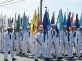 marching navy dudes front