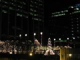lights from walkway