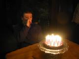 flaming cake of death