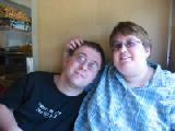 strange couple on the rose city express