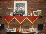 xmas mantle scarf 2005