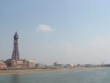 blackpool tower and sea