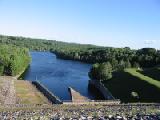 franklin falls dam from walk