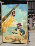 playing tourist