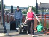 nicholas & june arrive