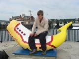 nicholas with the yellow submawhale