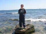 James on rock