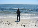 Nicholas looking at the sea