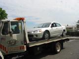 car on flatbed